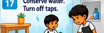 Conserve water